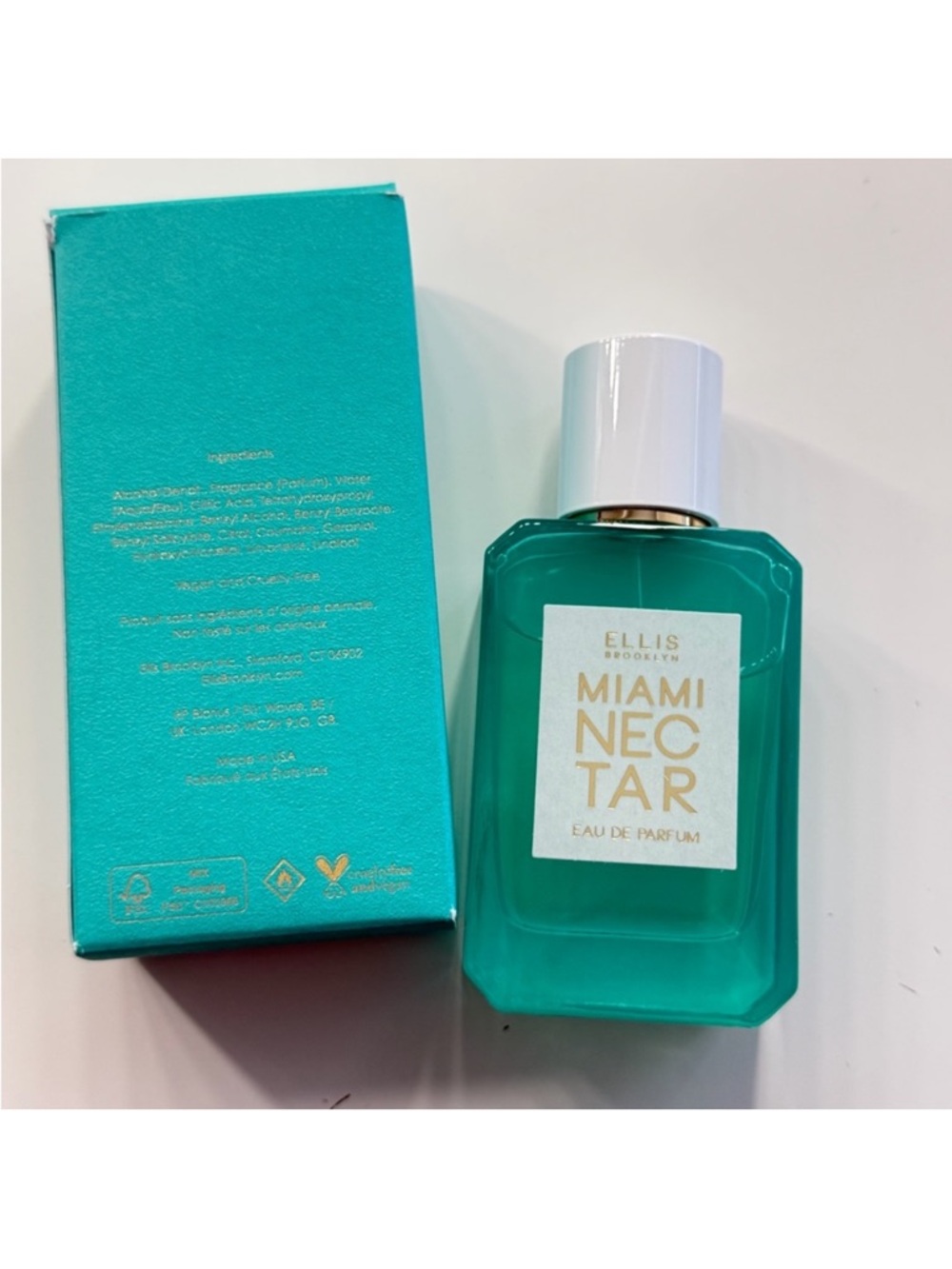 Ellis Brooklyn Miami Nectar Eau de Parfum - Teal Bottle